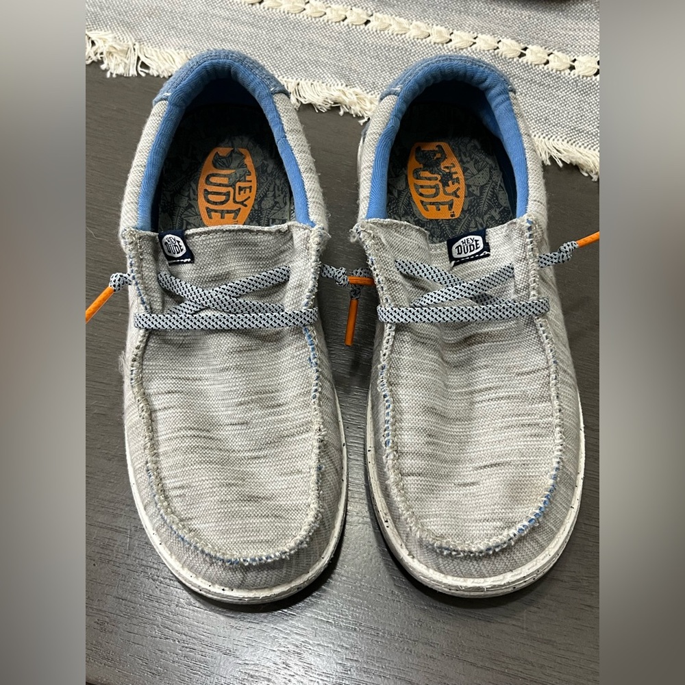 Hey Dude Boys Casual Gray Shoes